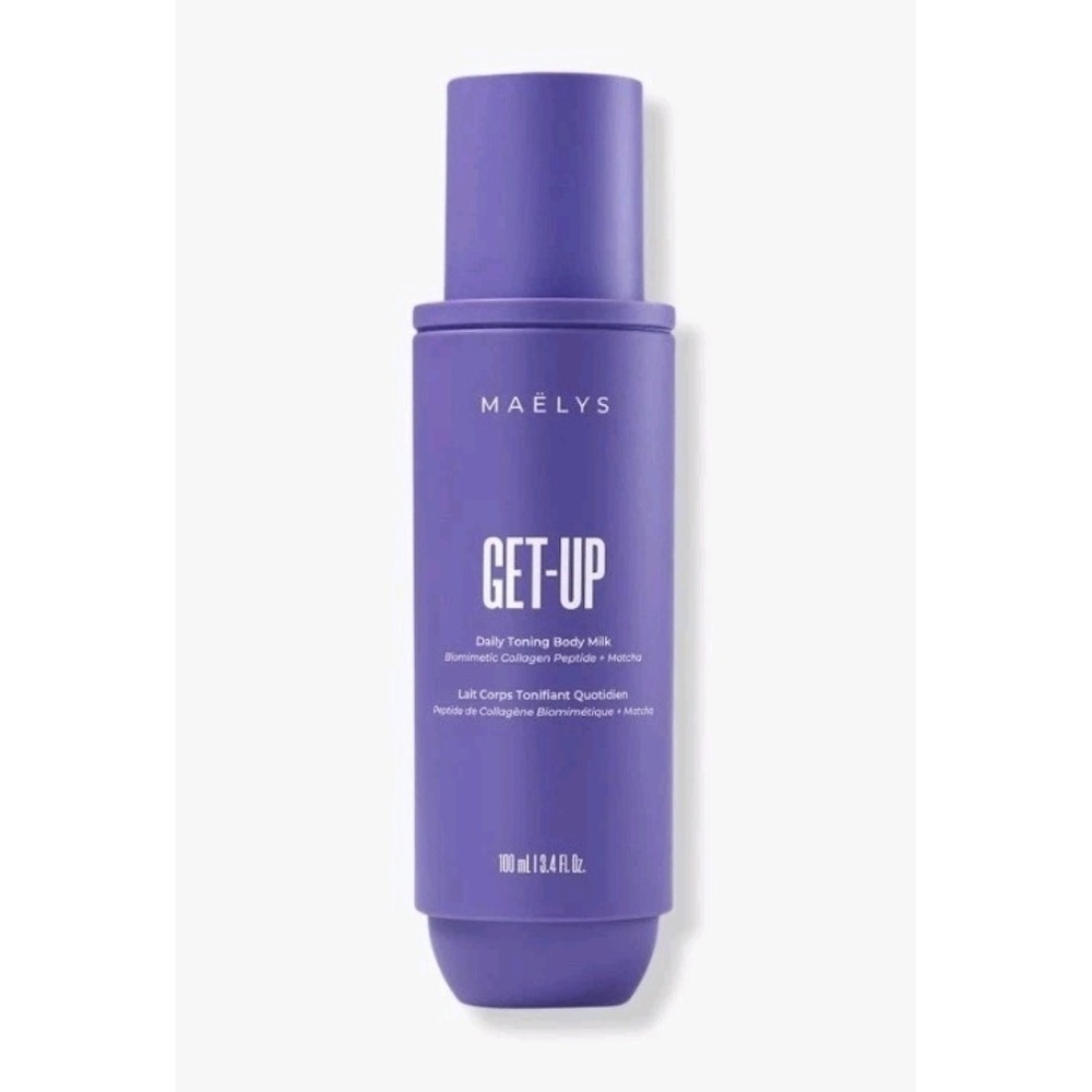 Maelys GET - UP Daily Toning Body Milk 100mL New No Box  FULL SIZE